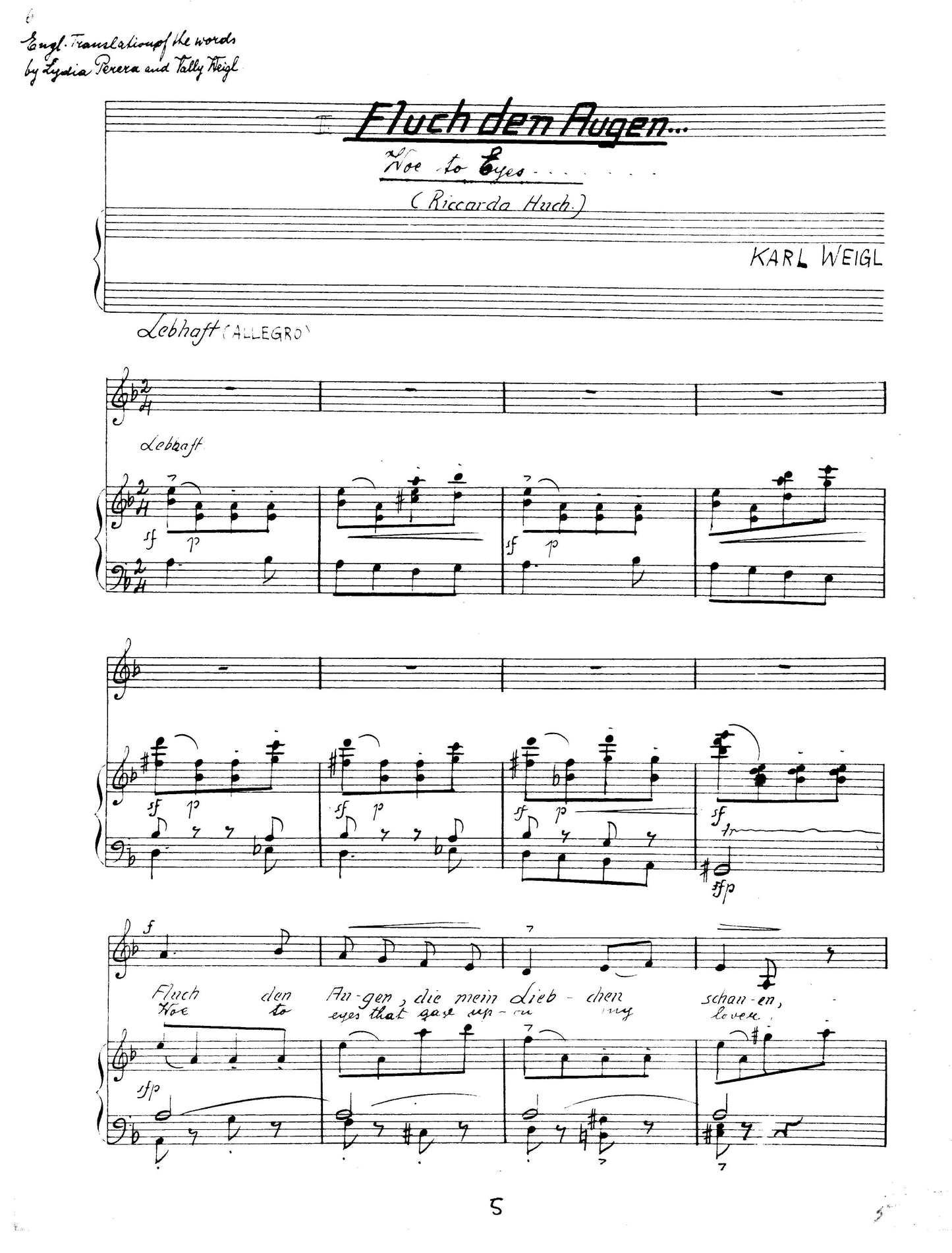 THREE SONGS FOR MEZZO SOPRANO and STRING QUARTET