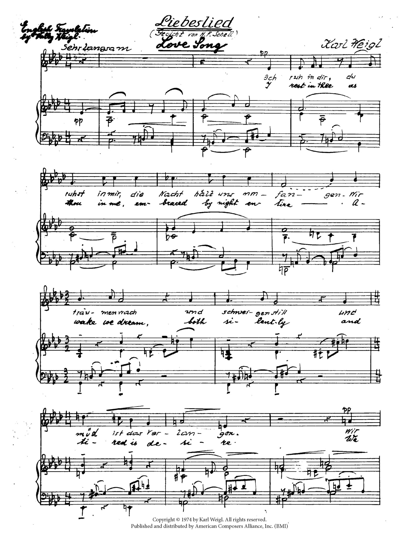LIEBESLIED
