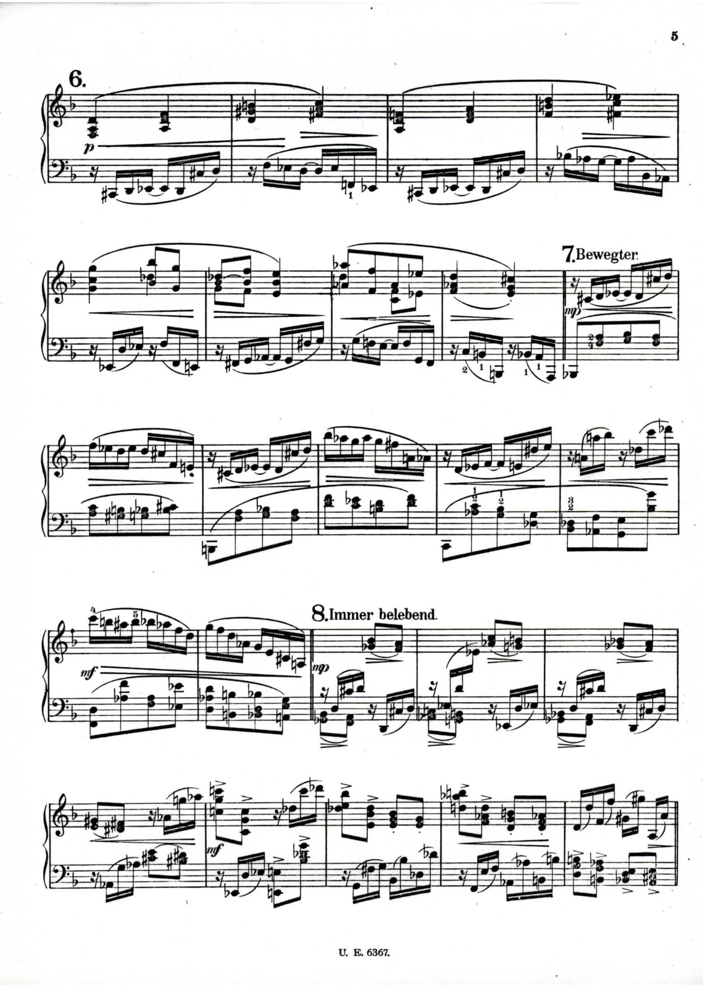 TWENTY-EIGHT VARIATIONS On an Original Theme Op. 15