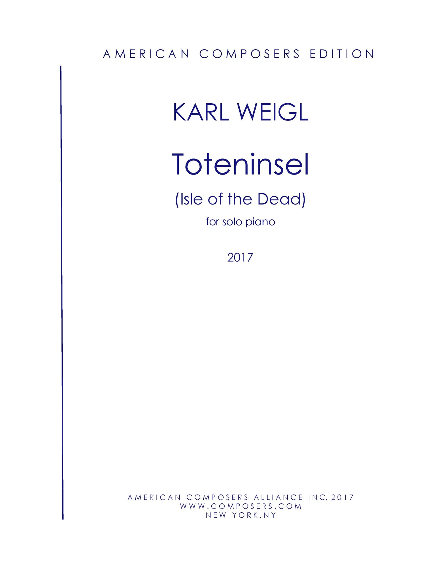 TOTENINSEL - ISLE OF THE DEAD