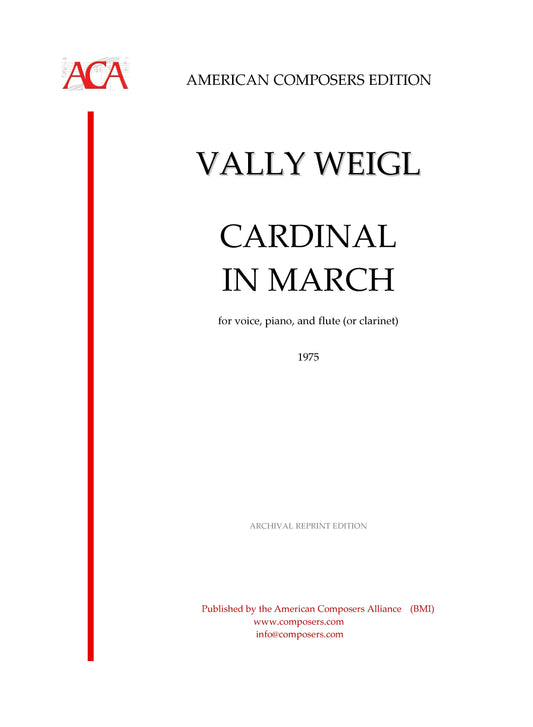 CARDINAL IN MARCH