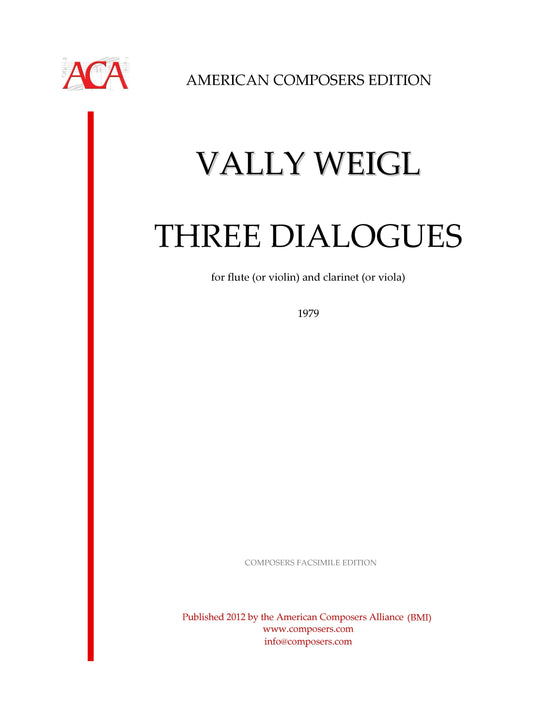 THREE DIALOGUES