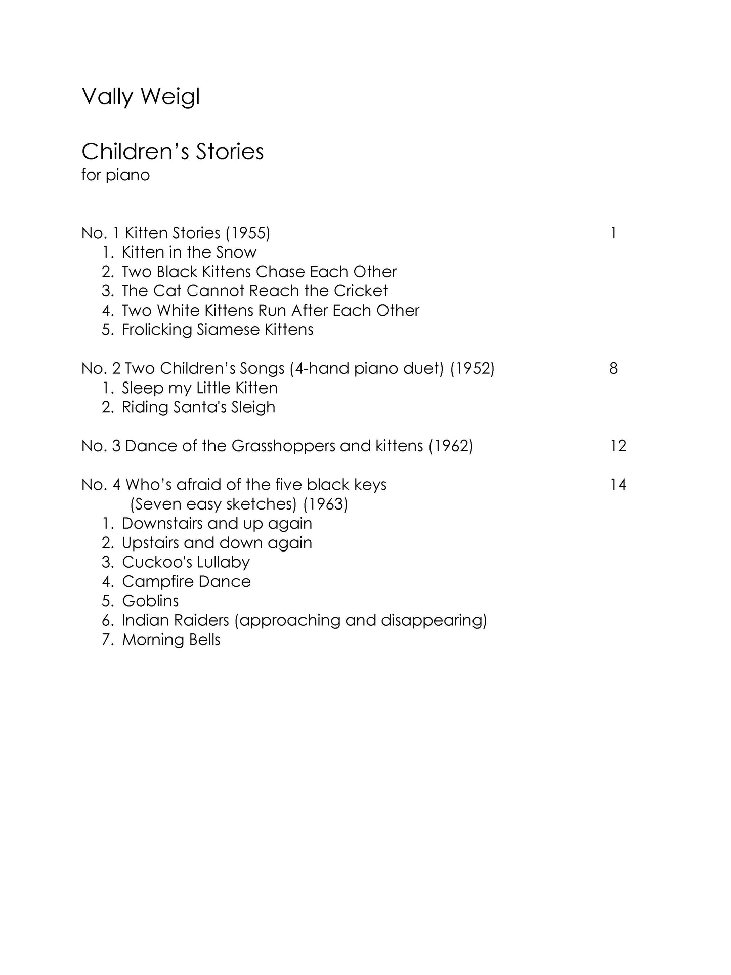 CHILDREN'S STORIES