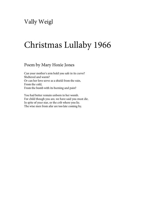 CHRISTMAS LULLABY 1966