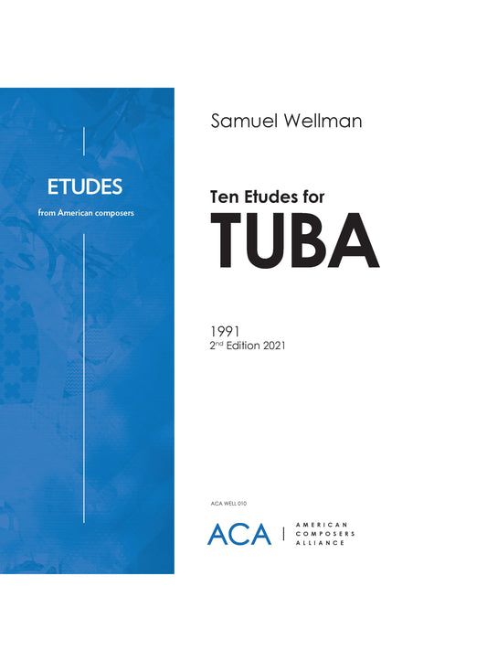 TEN ETUDES FOR TUBA