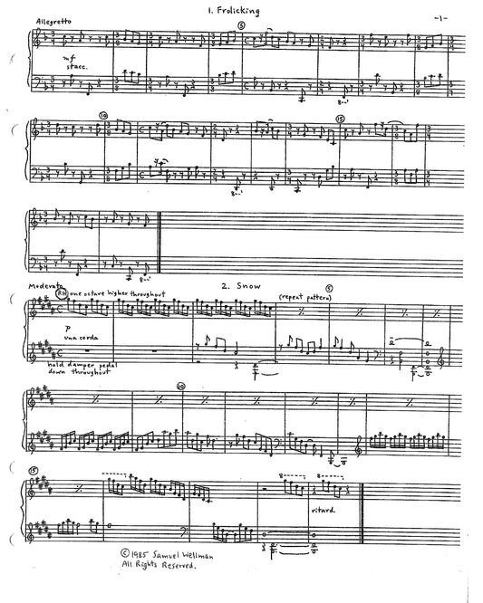 MOMENTS, Ten Pieces for the Intermediate Pianist, OPUS 37