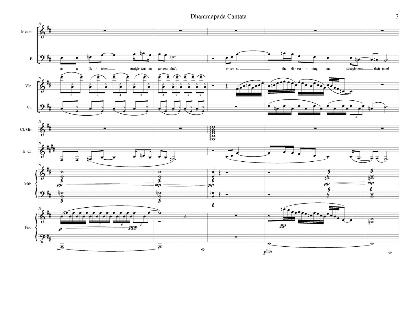 Dhammapada Cantata