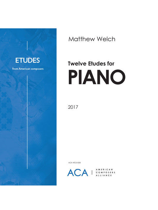 ETUDES FOR PIANO