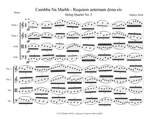 Cumhba Na Marbh - Requiem aeternam