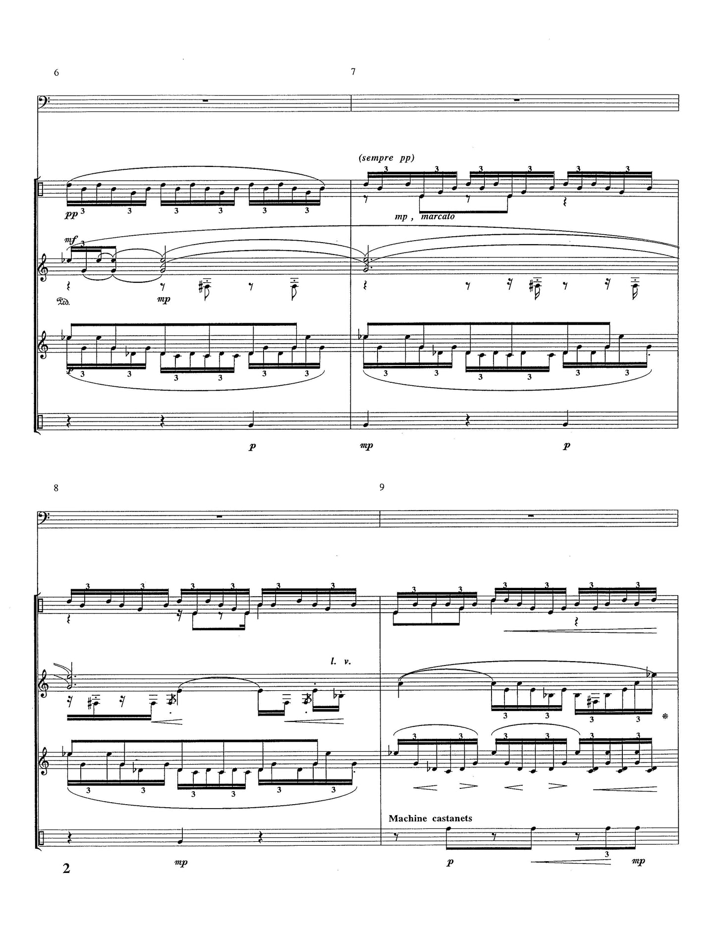 CANTATA V - Byzantium for Baritone and Percussion Quartet