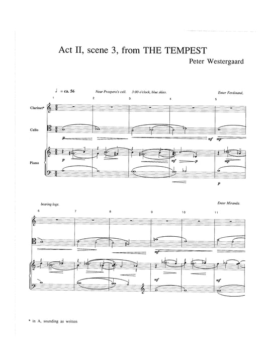 TEMPEST: Act 2, Sc. 3 - chamber version