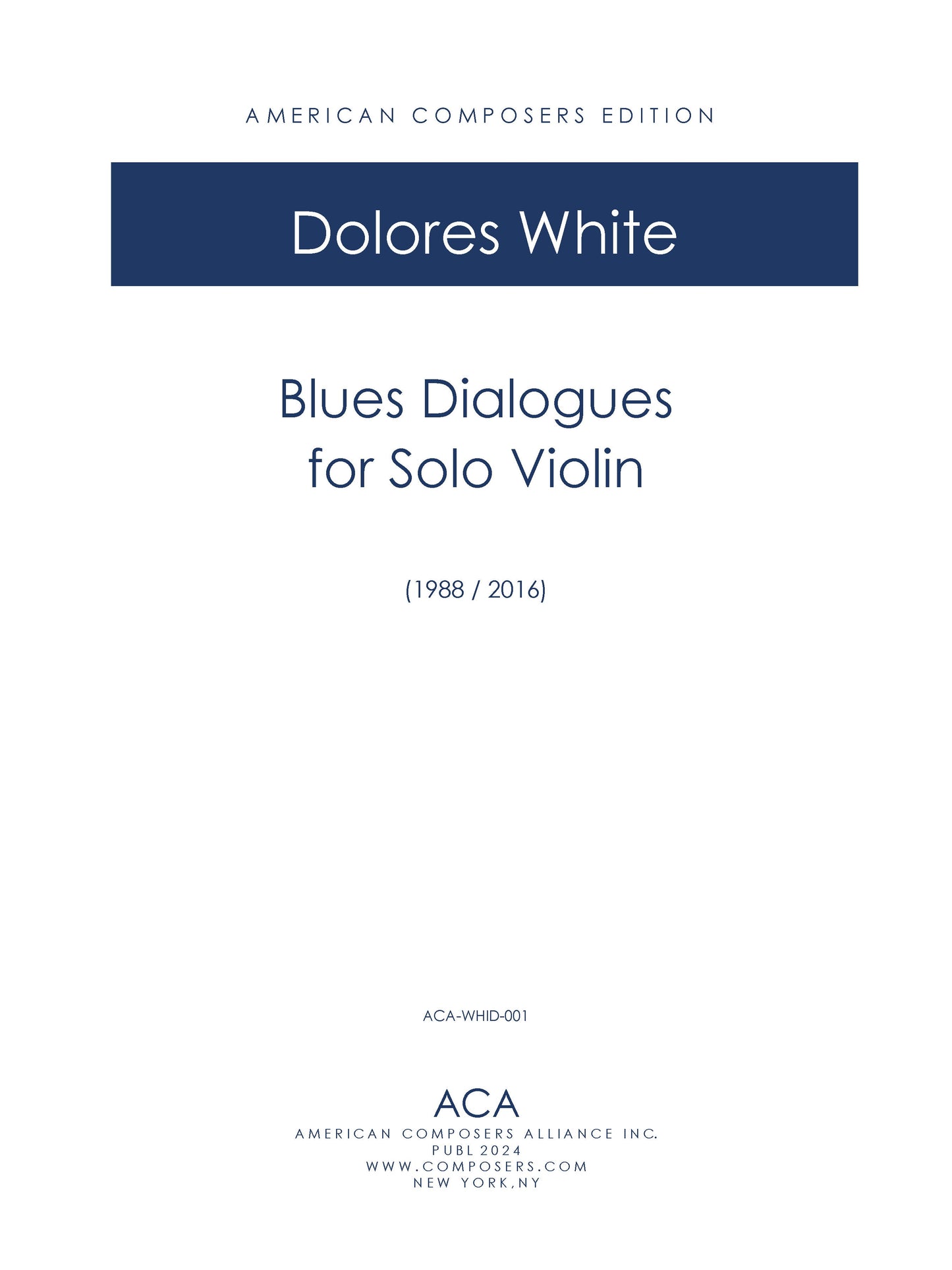 Blues Dialogues