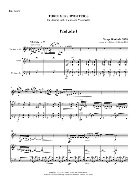 Three Gershwin Trios