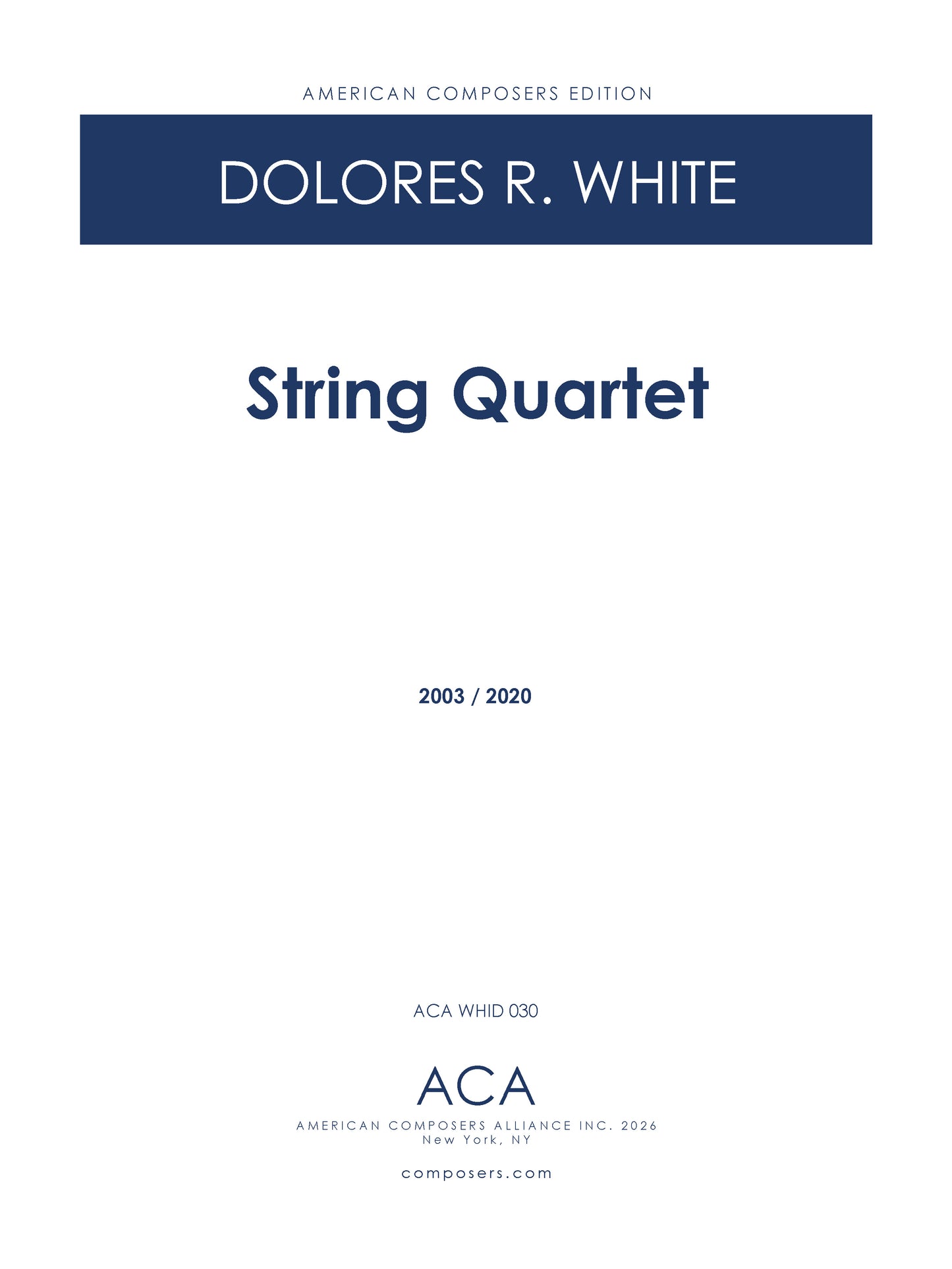 String Quartet