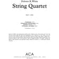 String Quartet