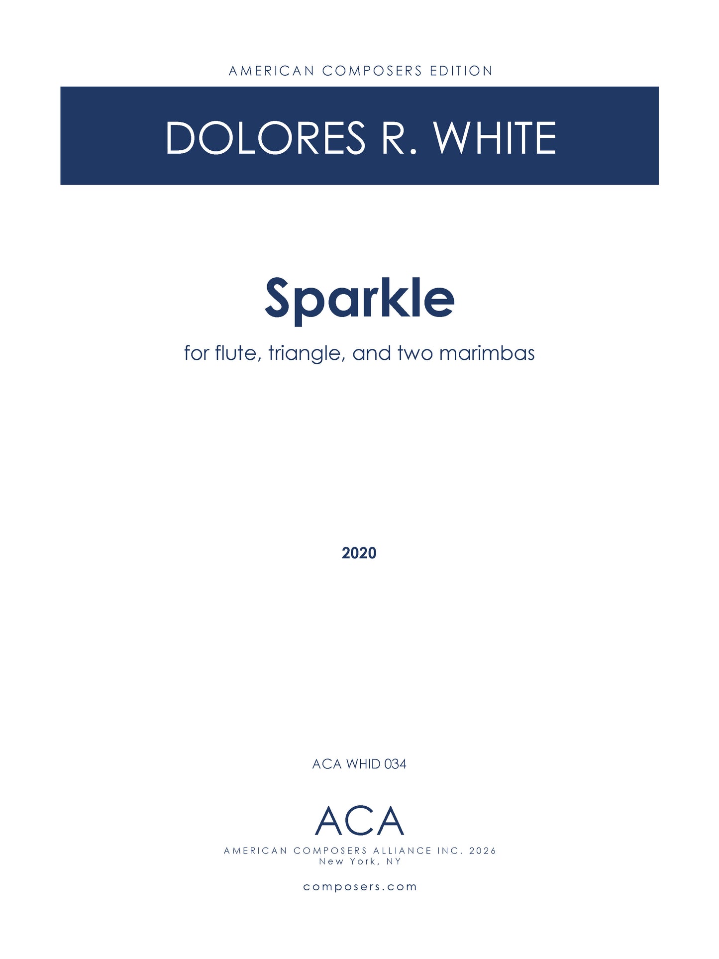 Sparkle (Version for Quartet)