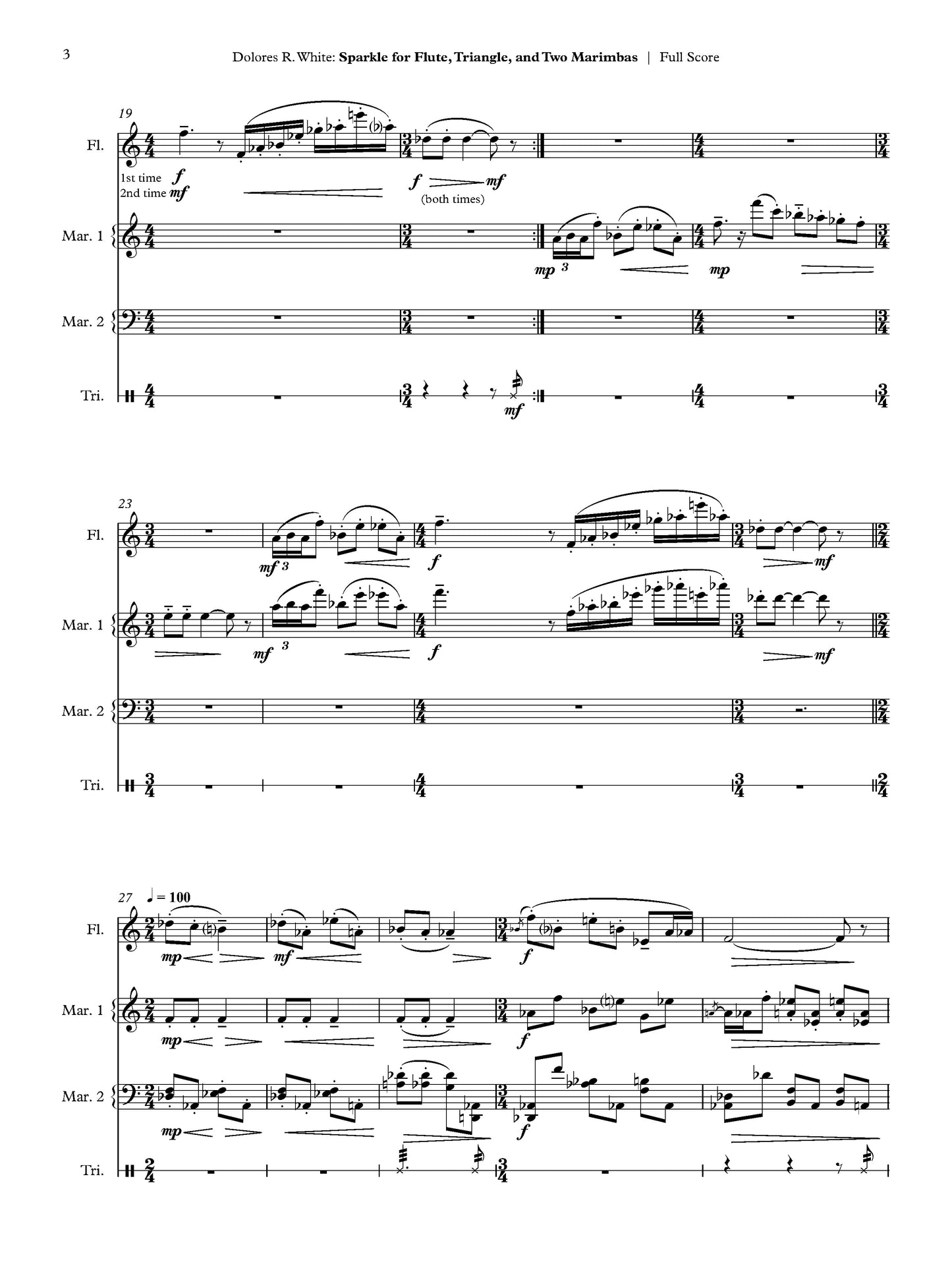Sparkle (Version for Quartet)