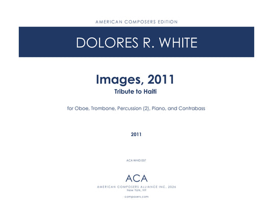 Images, 2011: Tribute to Haiti
