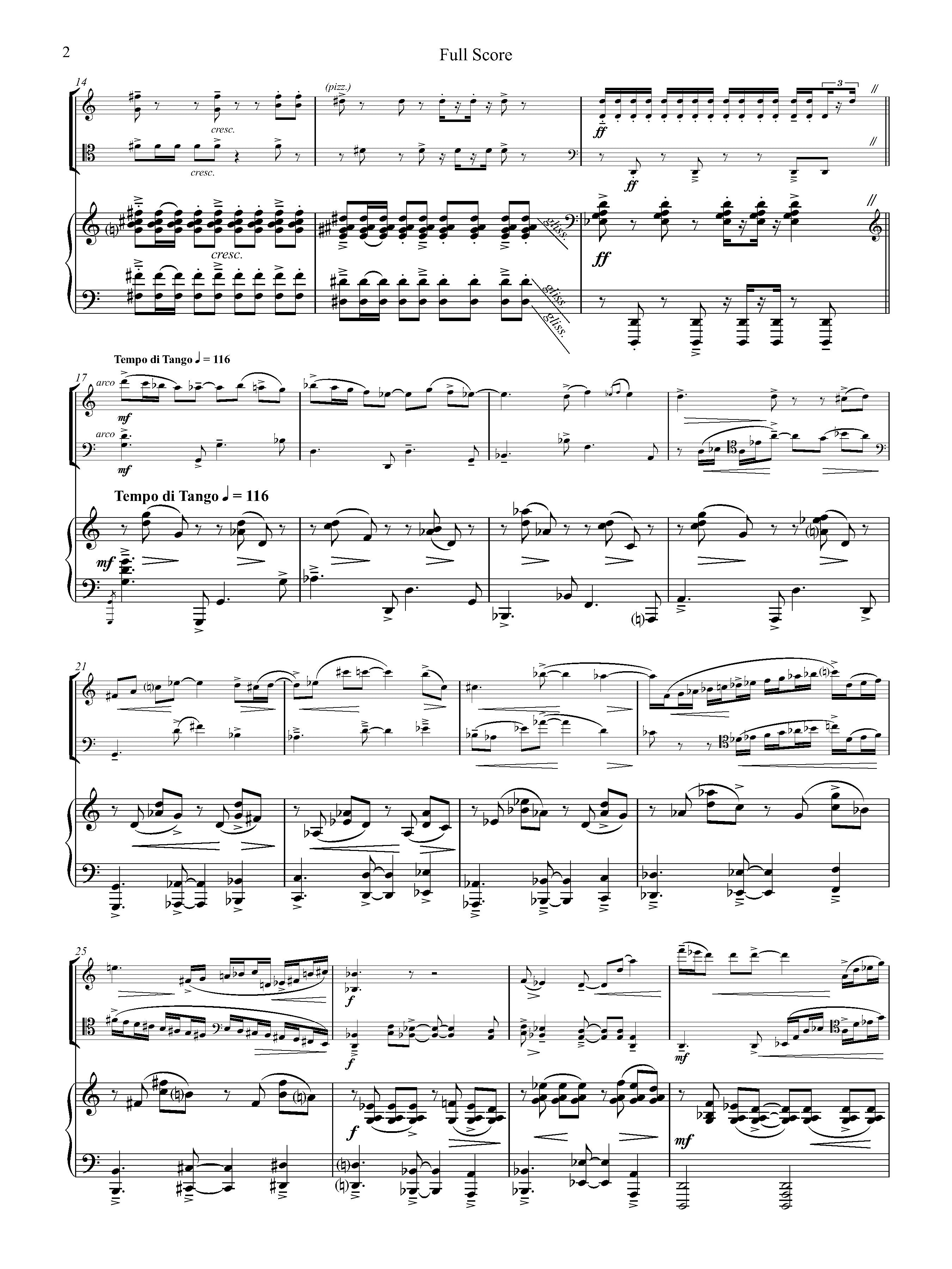 Trio Tango – American Composers Alliance