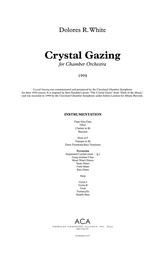 Crystal Gazing