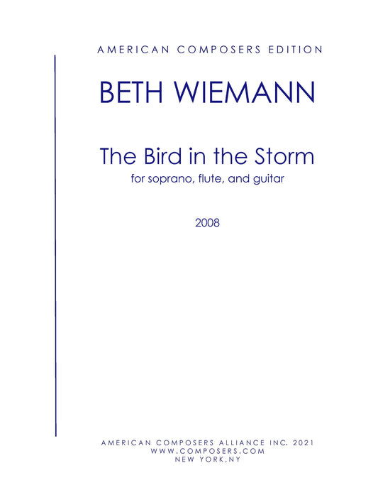 BIRD IN THE STORM, THE