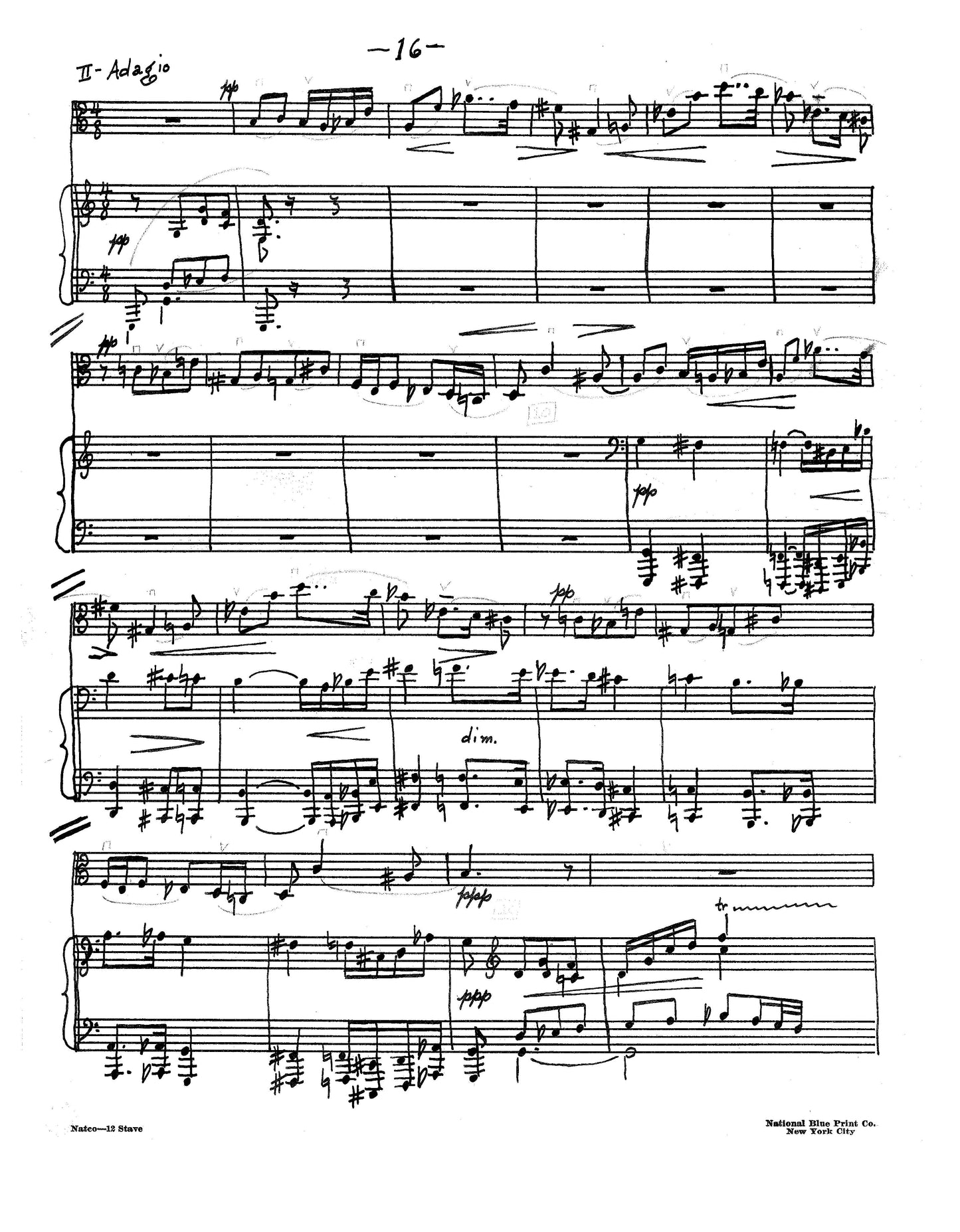 SONATA FOR VIOLA & PIANO