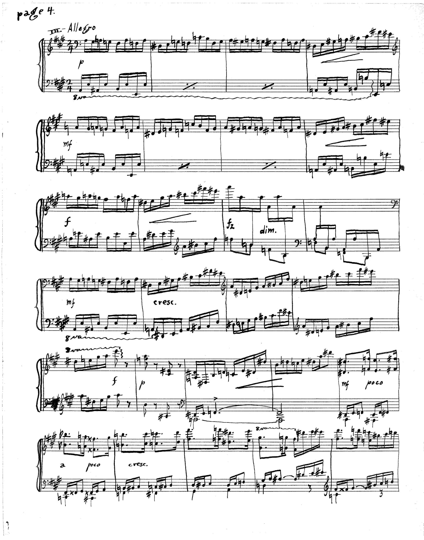 SIX PRELUDES FOR PIANO