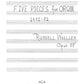 Five Pieces for Organ