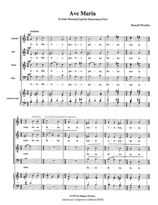 AVE MARIA - SATB