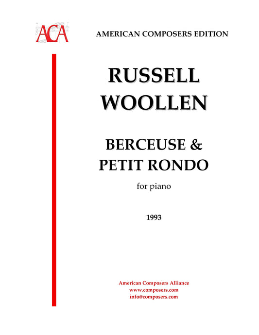 Berceuse & Petit Rondo