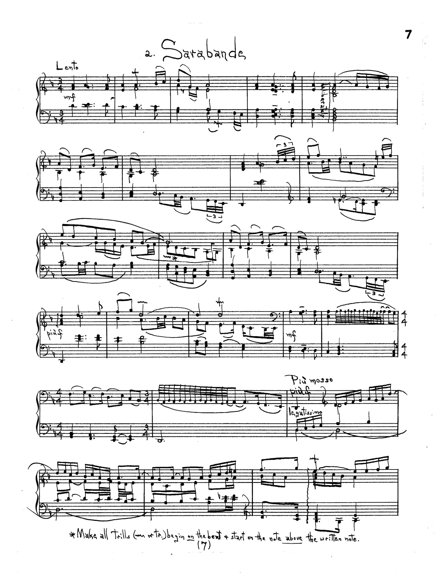 Suite for Harpischord, Op. 49