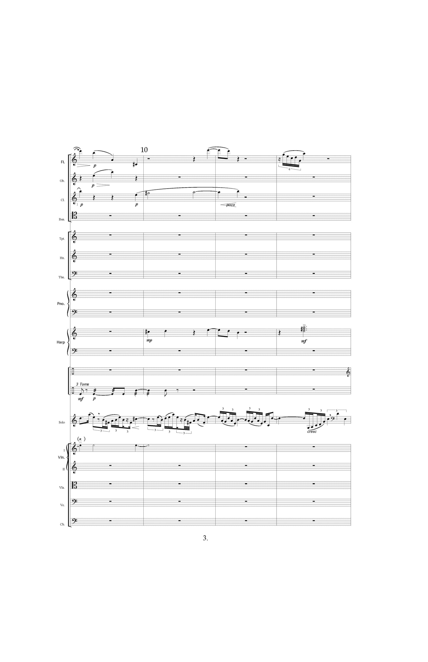 CONCERTO FOR CONTRABASS AND CHAMBER ORCHESTRA