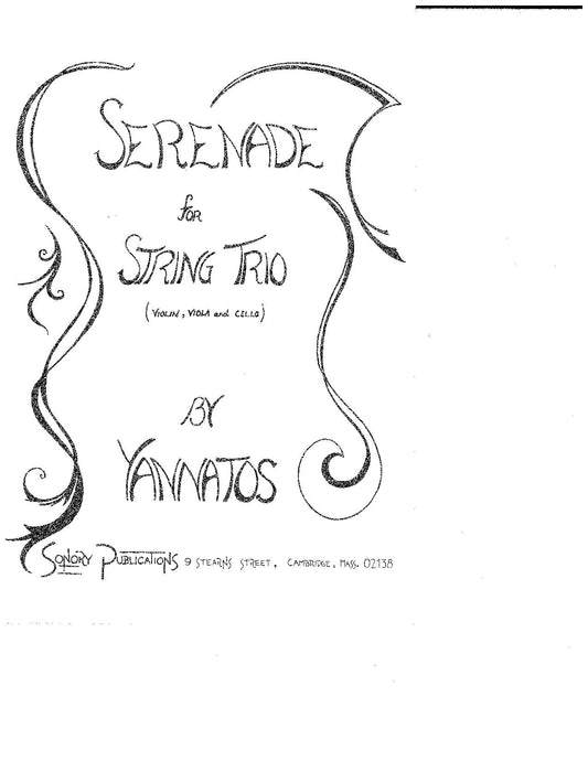 SERENADE FOR STRING TRIO