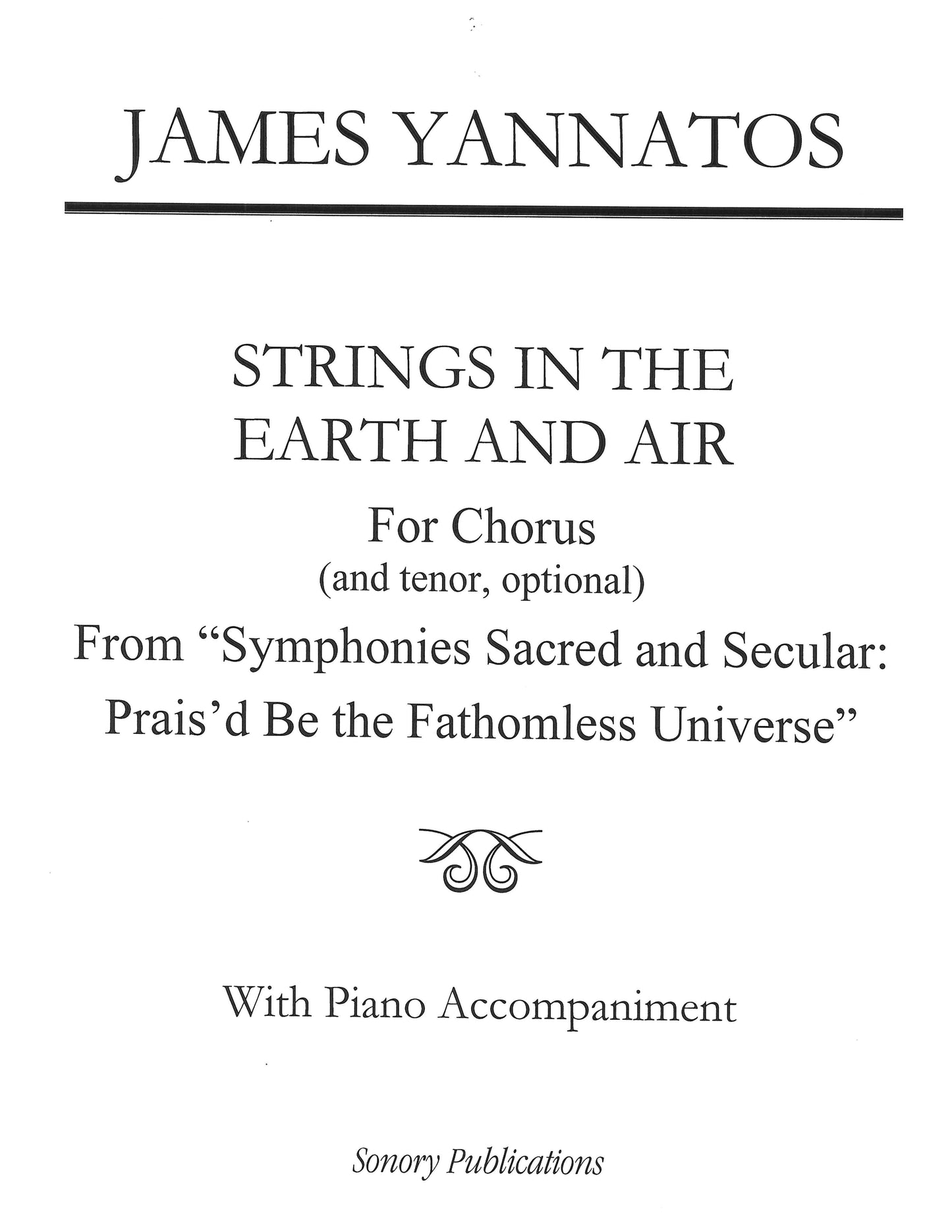 Strings in the Earth and Air