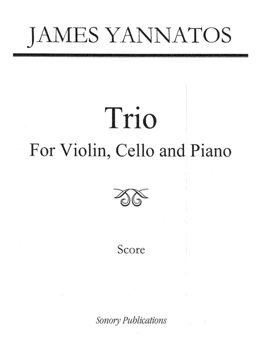 TRIO FOR VIOLIN, CELLO, AND PIANO