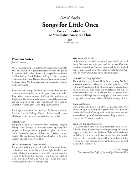 SONGS FOR LITTLE ONES