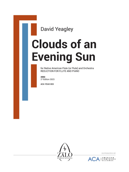 Clouds of an Evening Sun