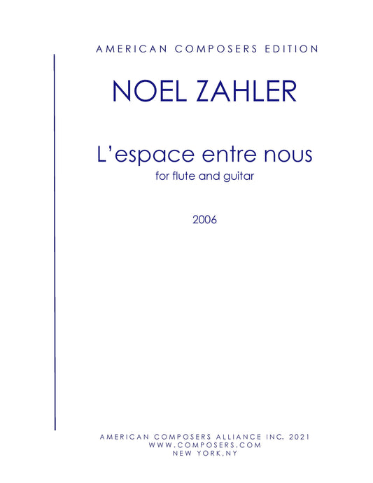 L'espace entre nous