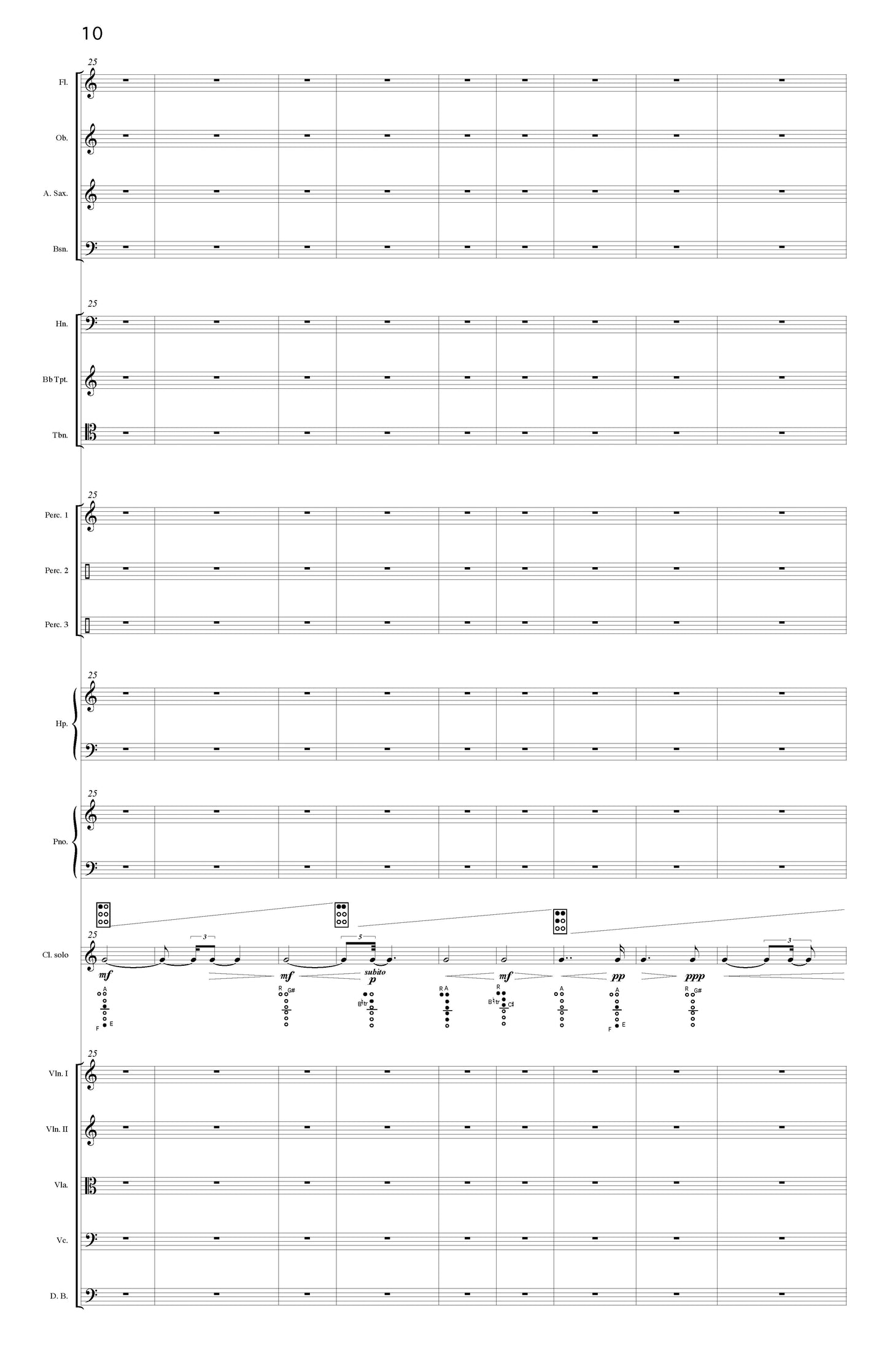 Concerto for Clarinet, Chamber Orchestra, and Interactive Computer