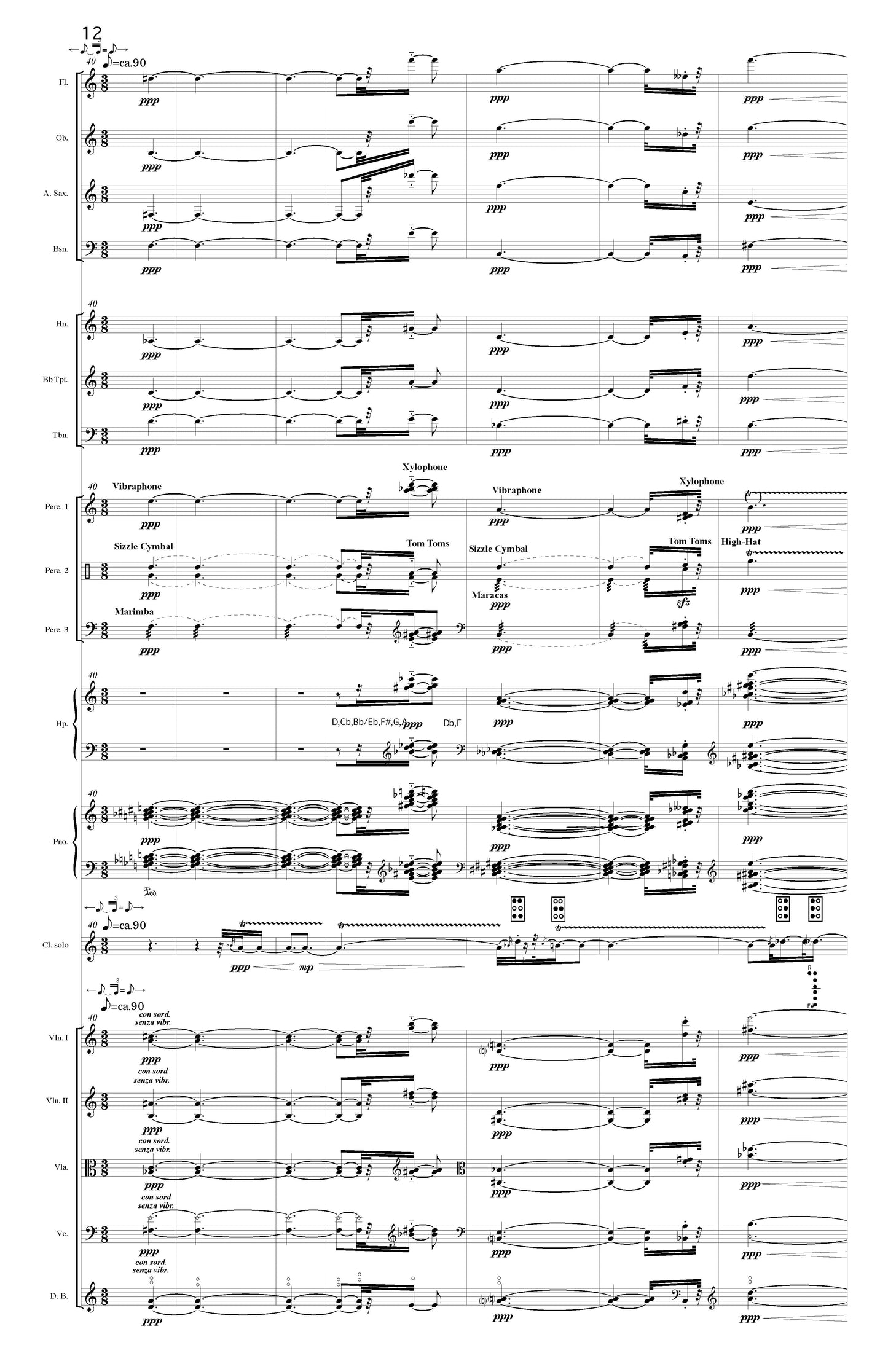 Concerto for Clarinet, Chamber Orchestra, and Interactive Computer