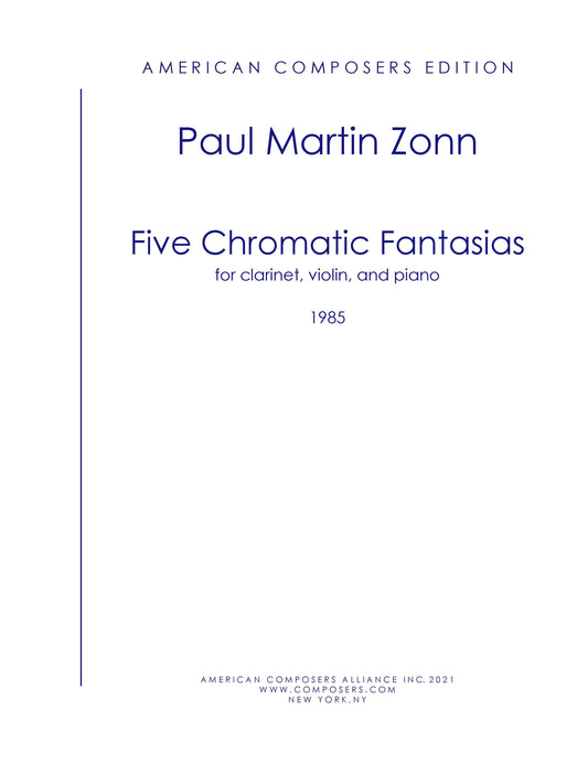 FIVE CHROMATIC FANTASIAS