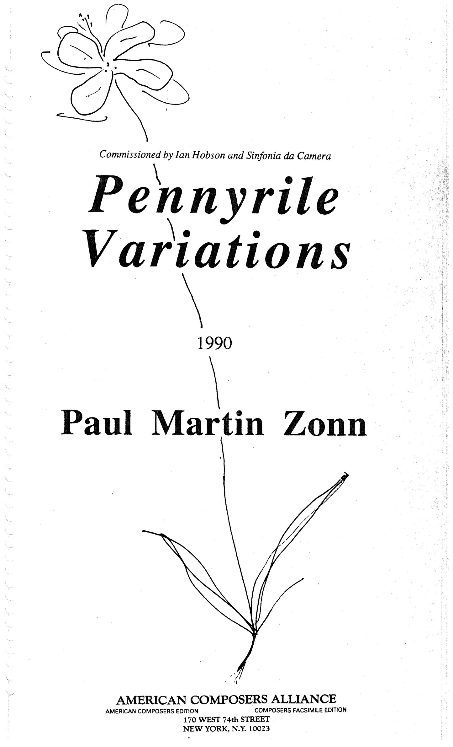 PENNYRILE VARIATIONS