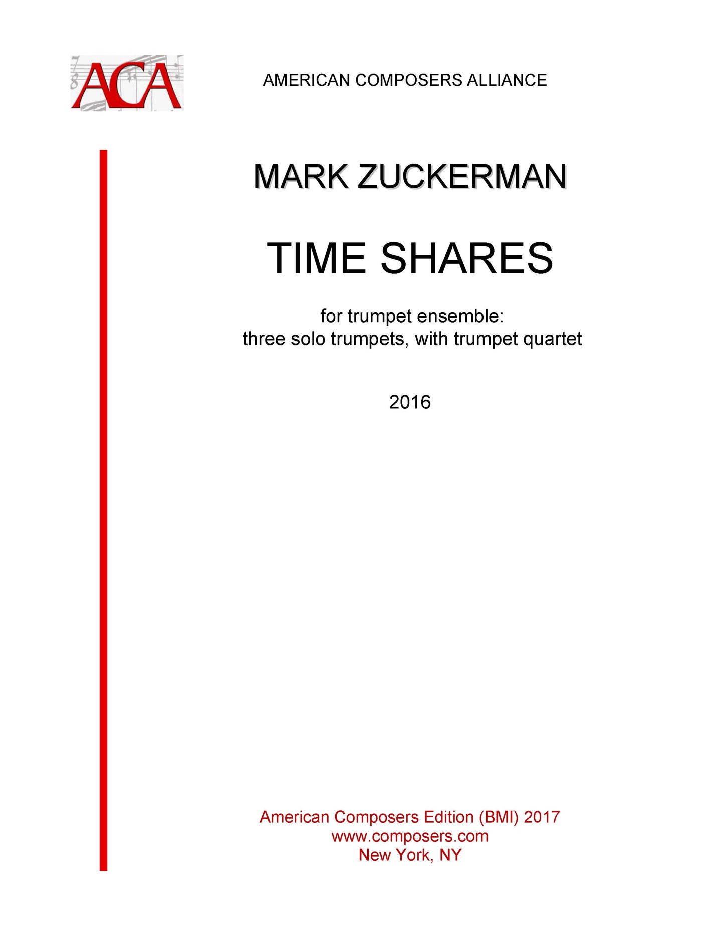 TIME SHARES - for 7 trumpets