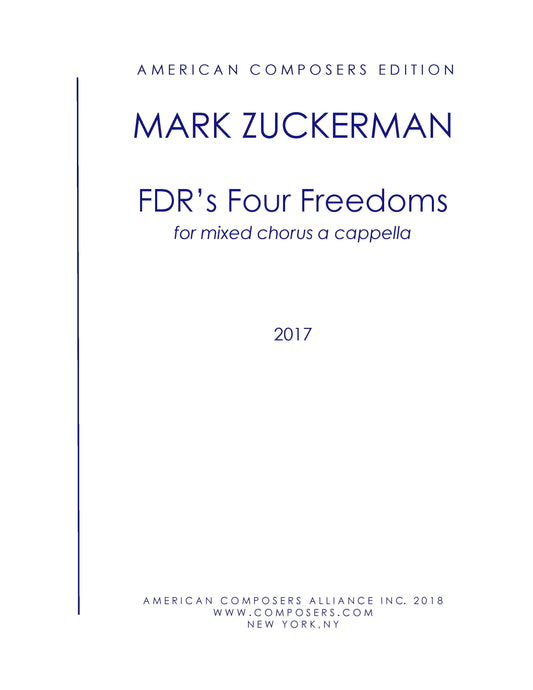 Four Freedoms (SATB)