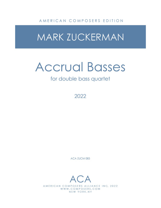 Accrual Basses