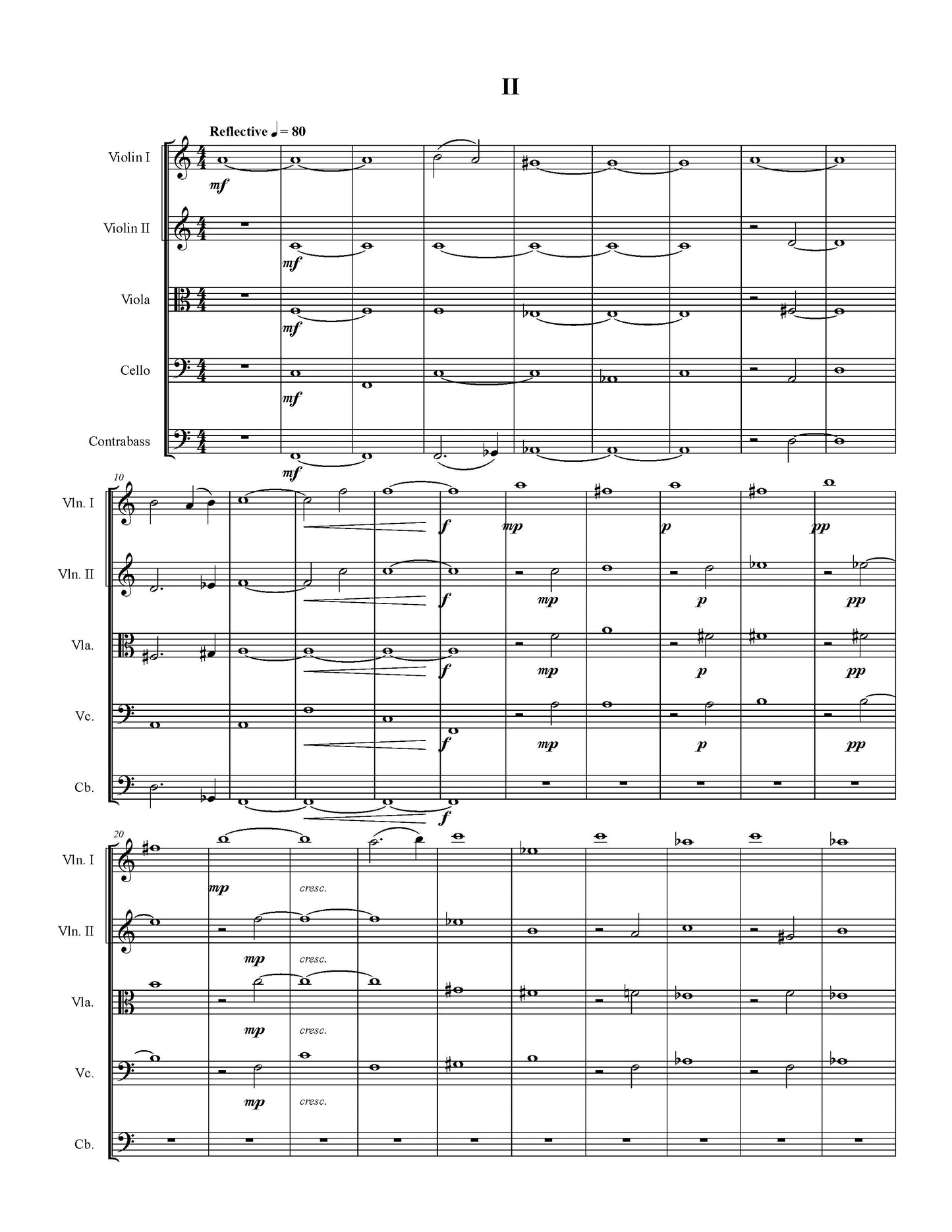 Short Suite for Strings