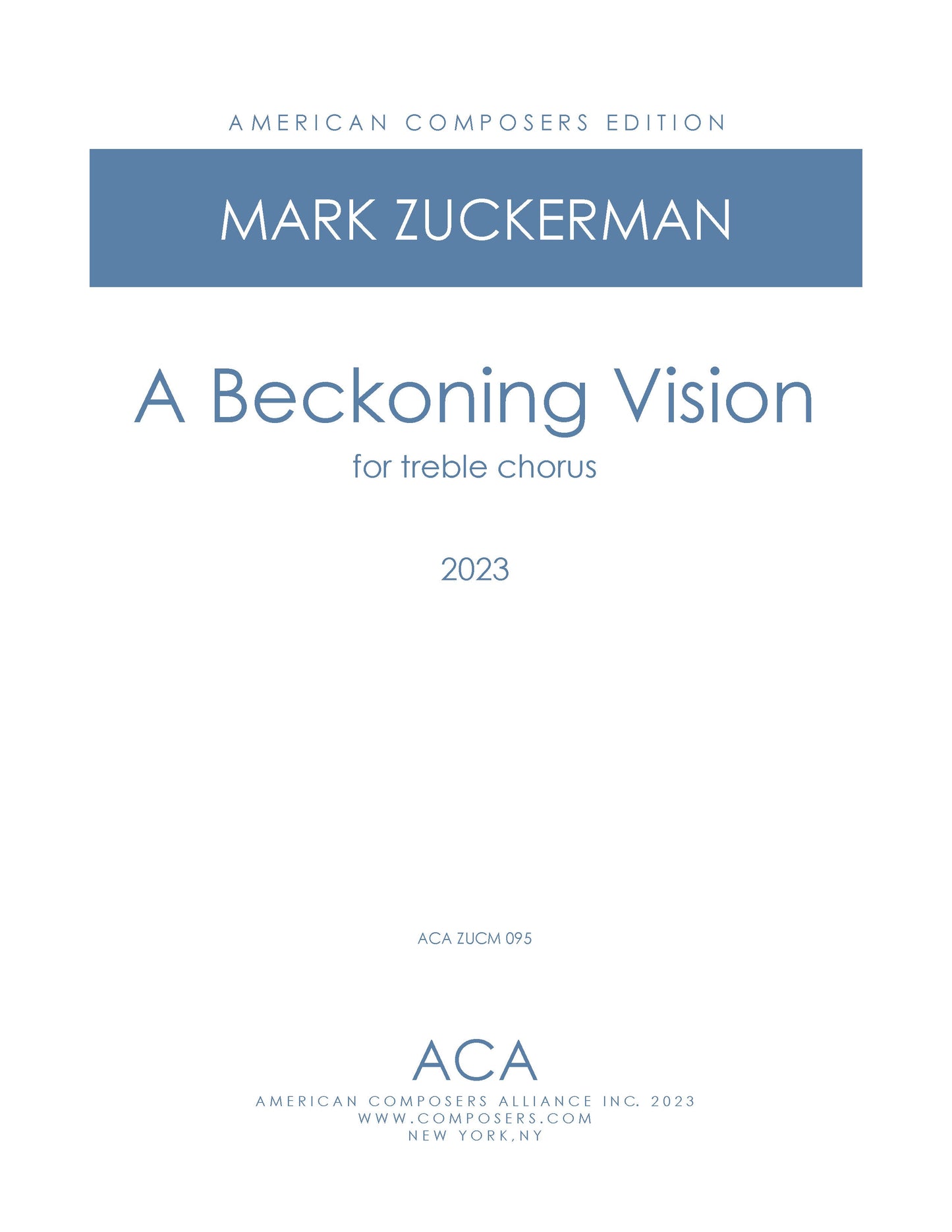 Beckoning Vision