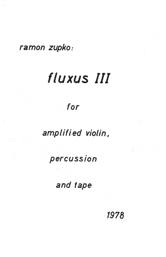 FLUXUS 3