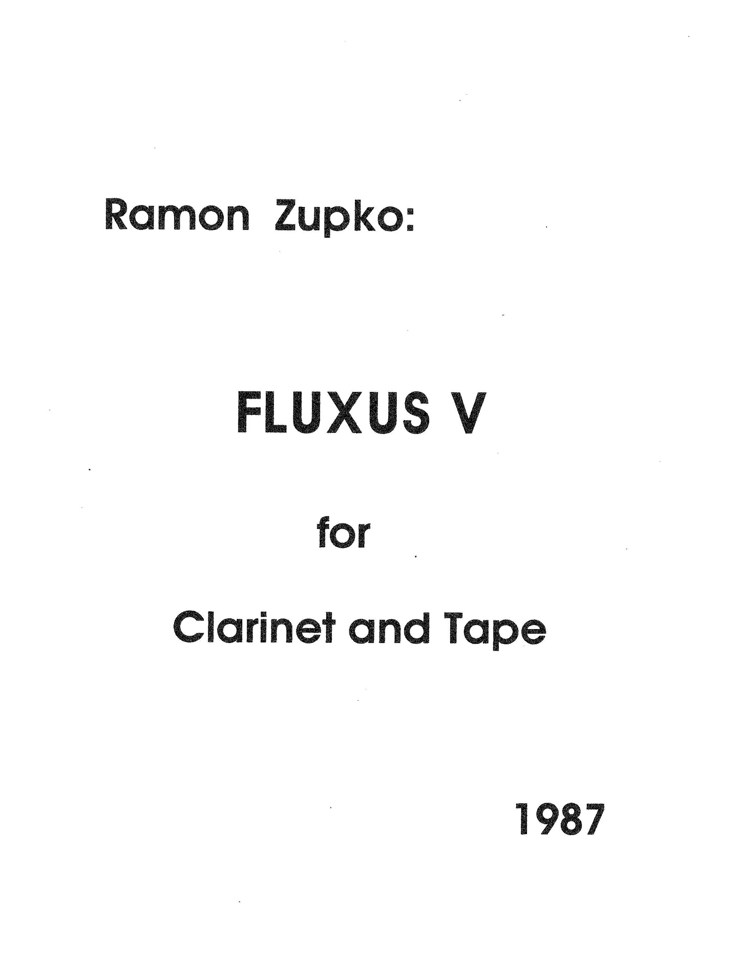 FLUXUS 5