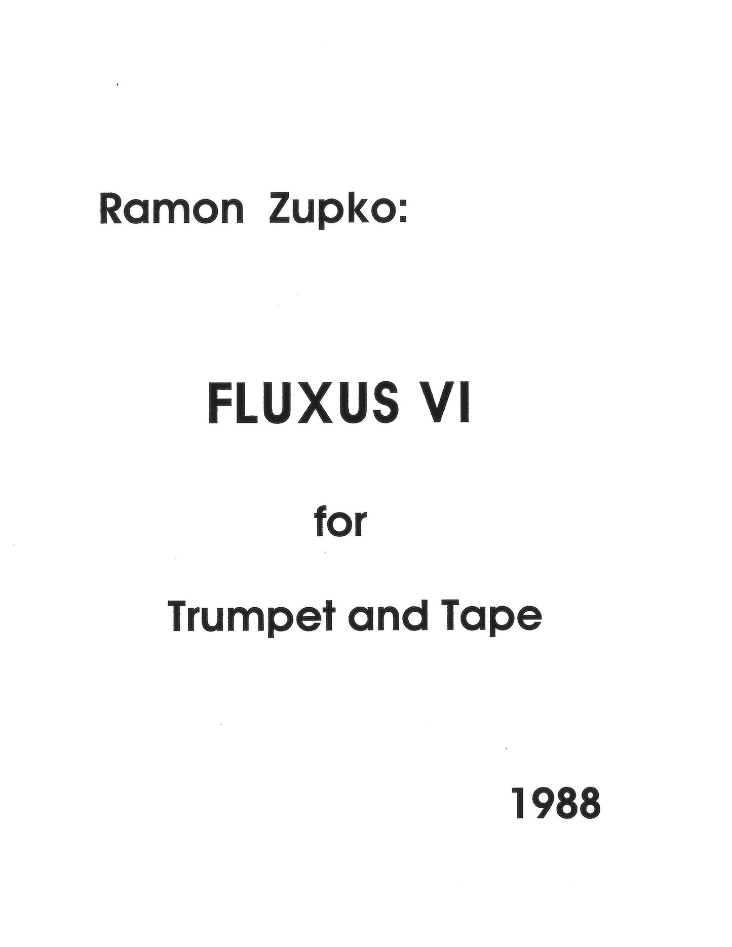 FLUXUS 6